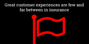 Great customer experiences are few and far between in insurance.