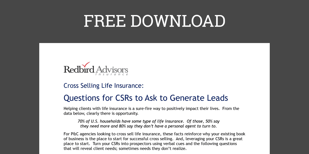 CSR Questions to Generate Life Insurance Leads Download