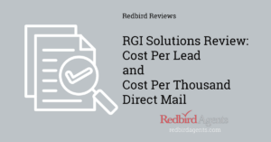 RGI Leads Review. Cost per lead direct mail