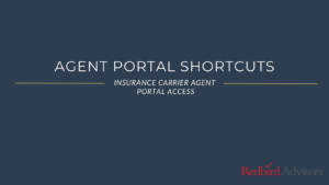 Agent login shortcut for insurance company agent portals.