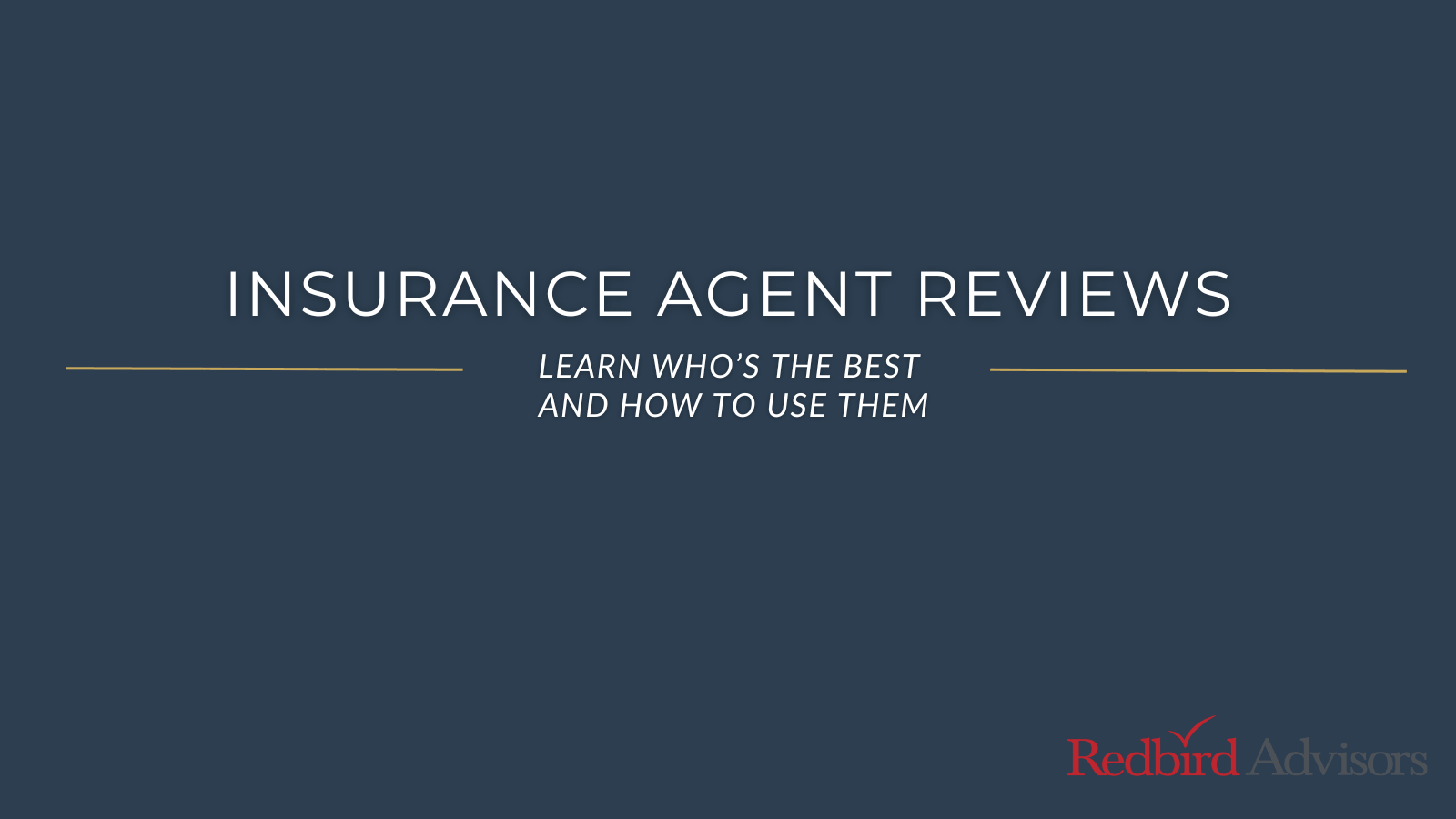 Insurance agent reviews